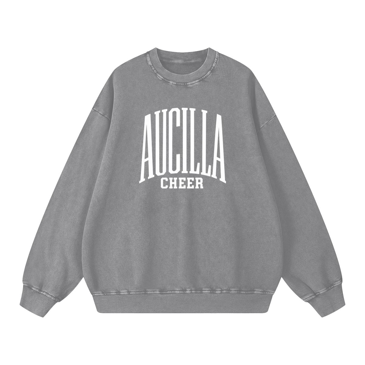Basic 3 Aucilla Snow Washed Oversized Sweatshirt