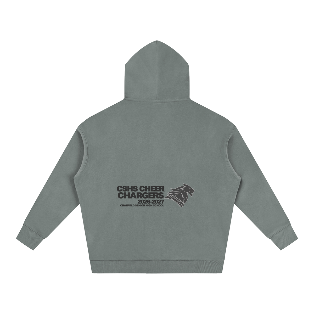 Vector Star Front Chatfield Oversize Fleeced Hoodie