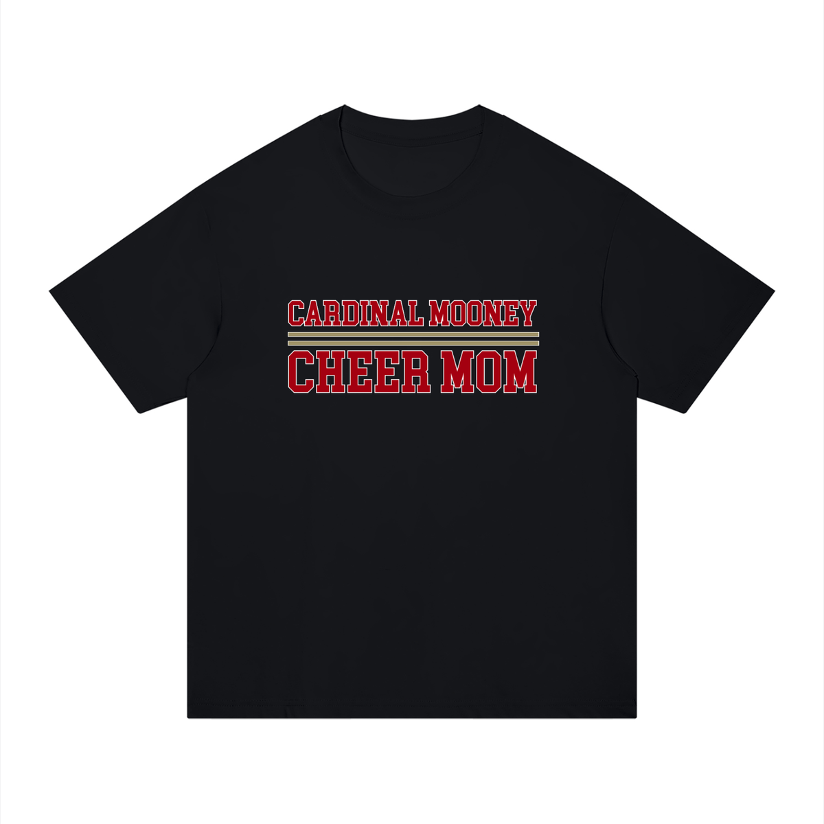 Mom Cardinal Mooney Unisex Regular Fit Cotton T-Shirt