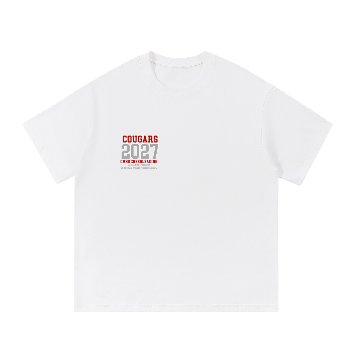 Year Cardinal Mooney Essential Oversized Cotton T-Shirt
