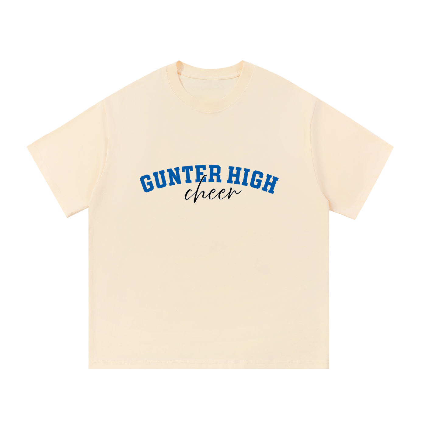 Cursive Gunter Essential Oversized Cotton T-Shirt