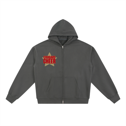 Star Cardinal Mooney Essential Fleece Zip-Through Hoodie