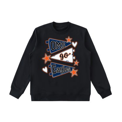 Lets Go Oakland Middle Essential Heavyweight Crewneck Sweatshirt