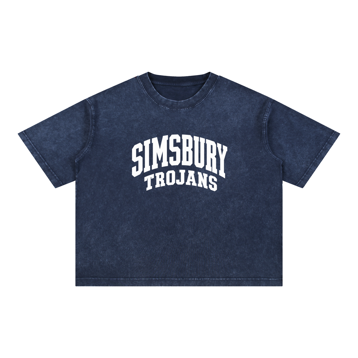 Mineral Wash Boxy Cotton T-Shirt