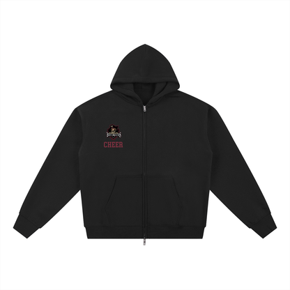 Year Bellflower Essential Fleece Zip-Through Hoodie