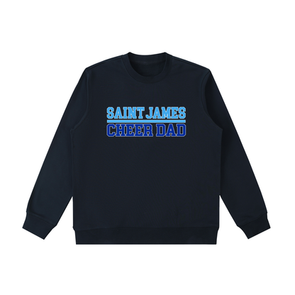 Dad Saint James Essential Heavyweight Crewneck Sweatshirt