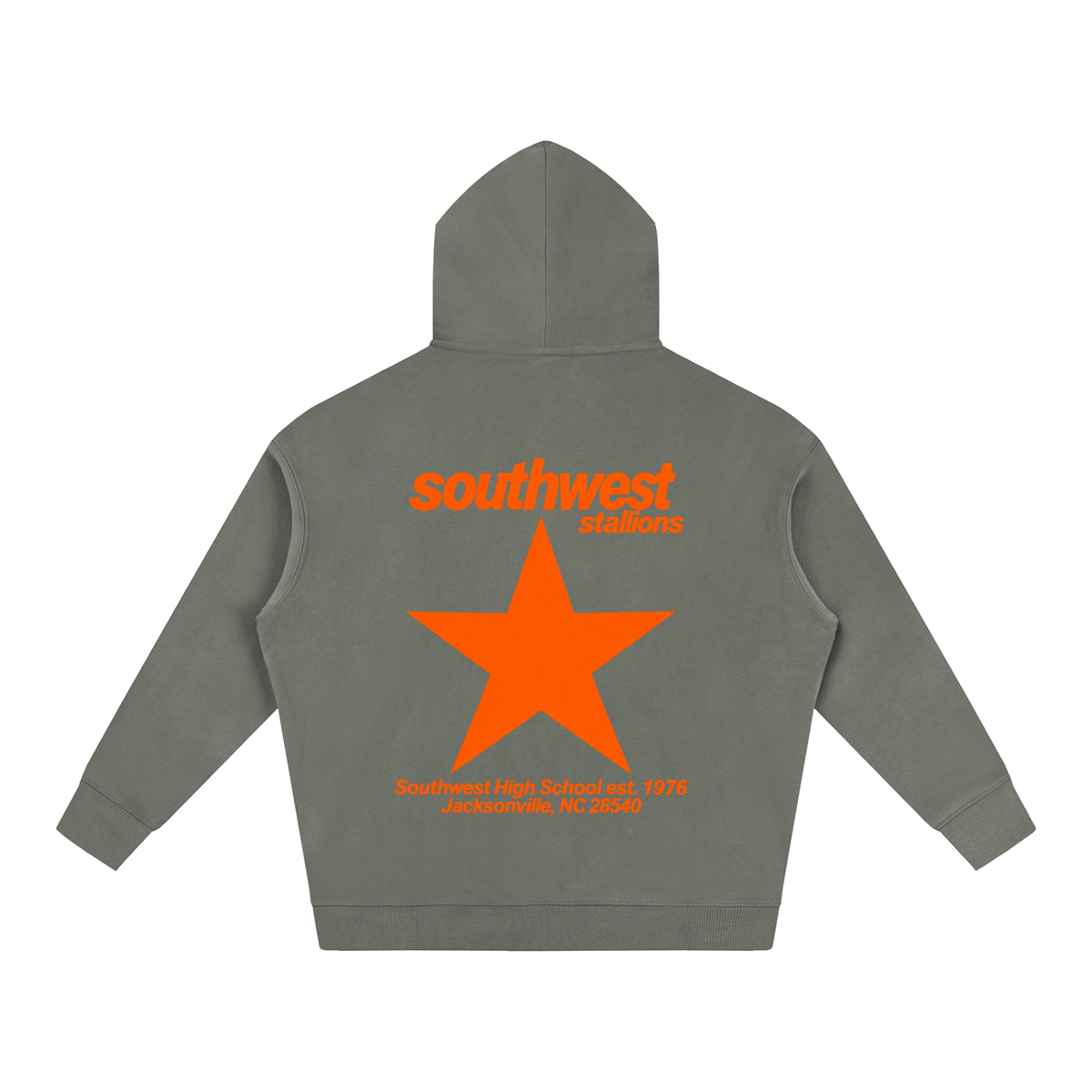 Big Star Southwest Oversize Fleeced Hoodie