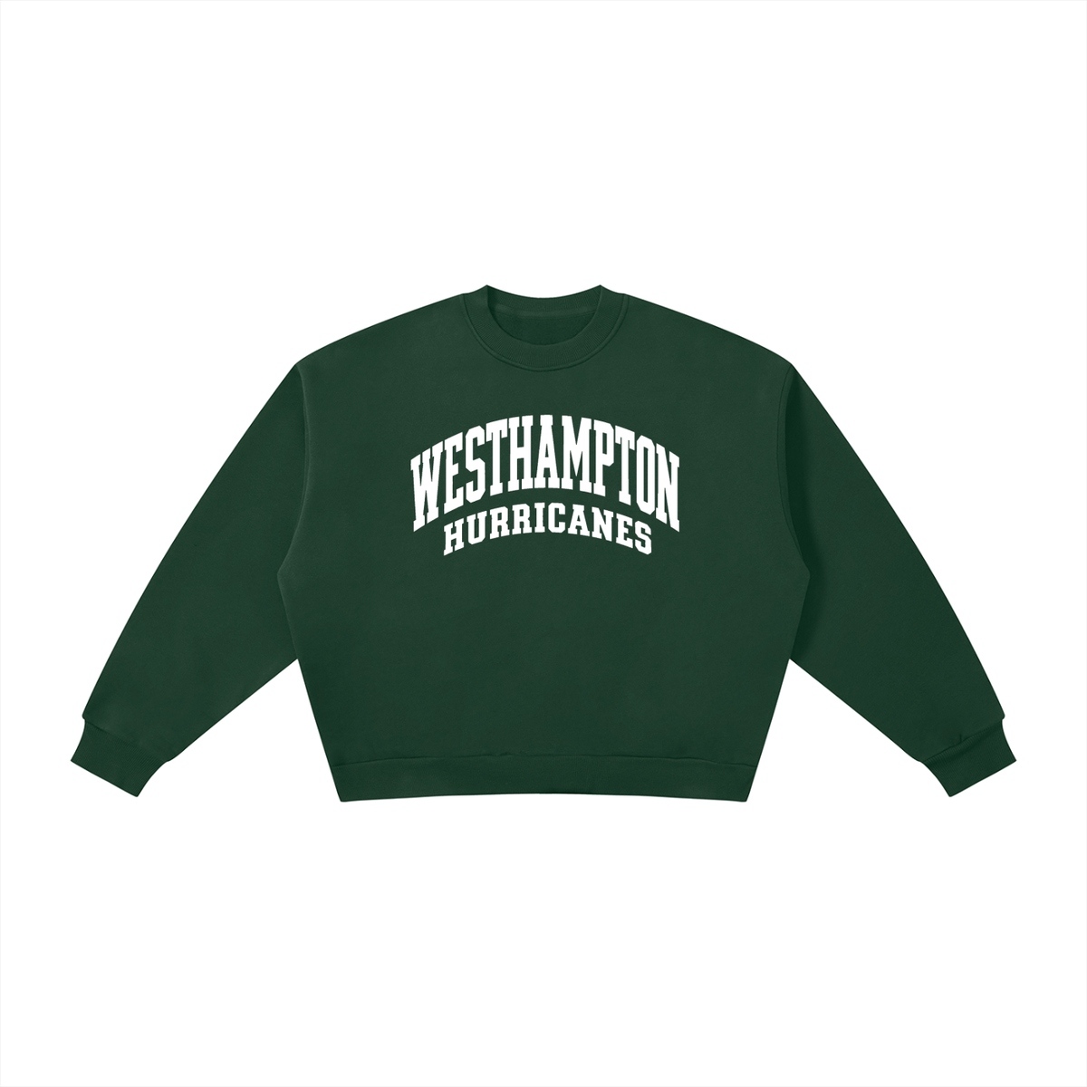 Boxy Fleece Crewneck Sweatshirt