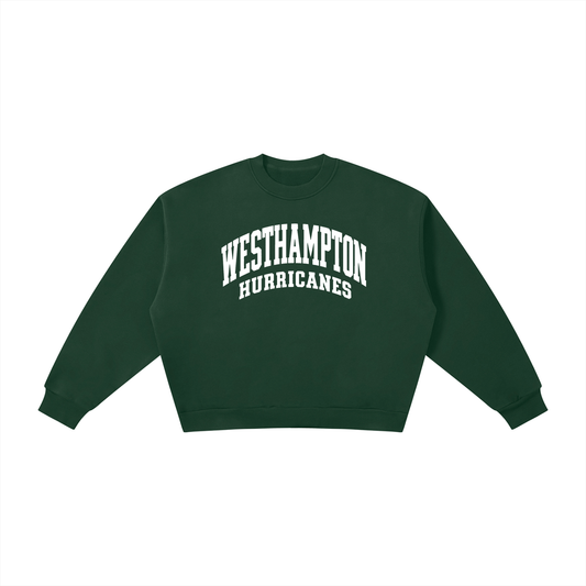 Boxy Fleece Crewneck Sweatshirt