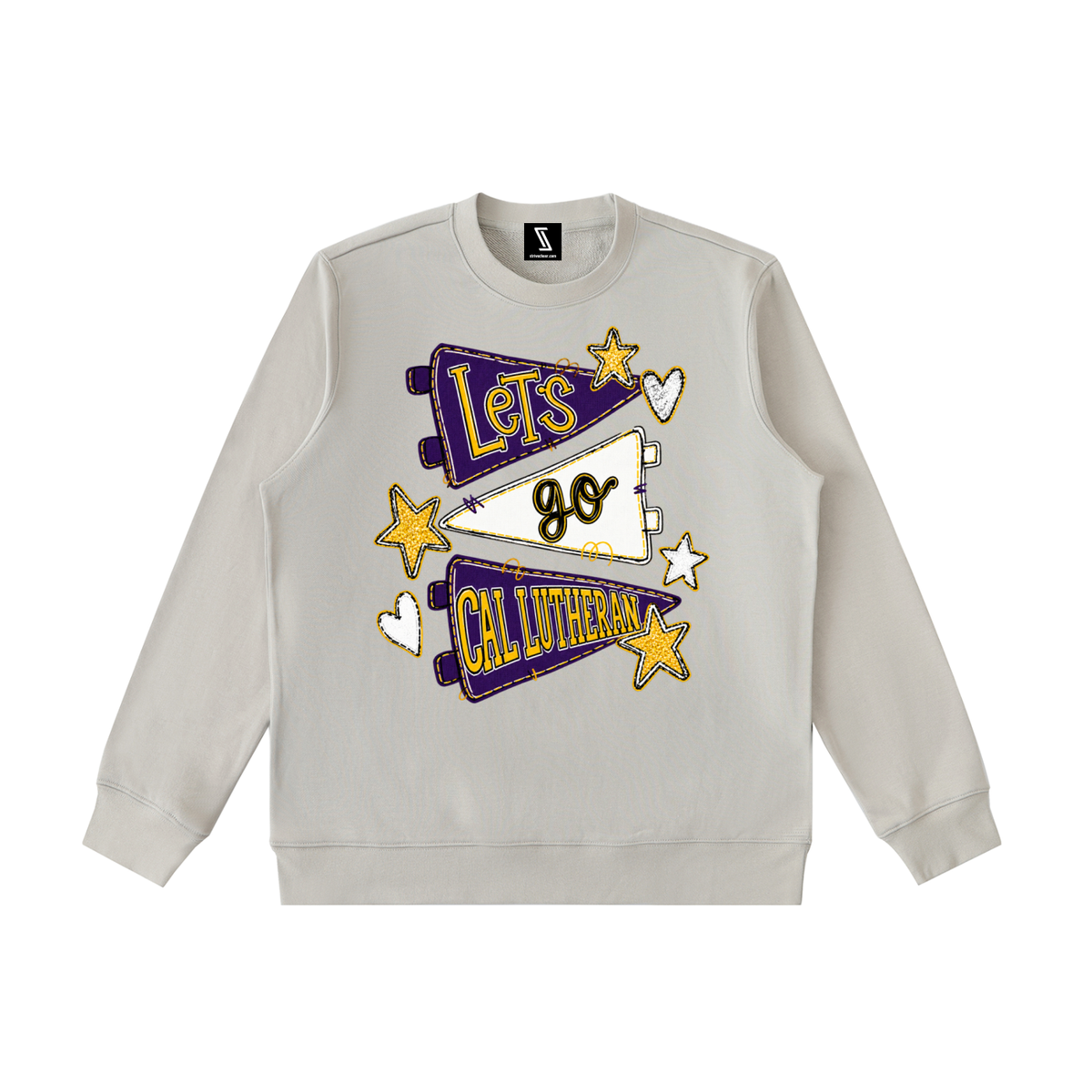 Lets Go Cal Lutheran Essential Heavyweight Crewneck Sweatshirt