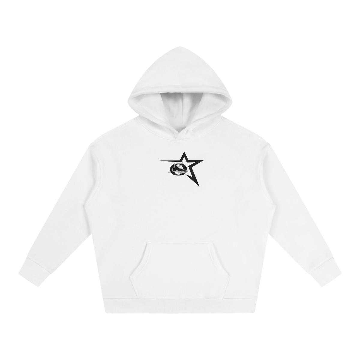 Vector Star Front Oasis Oversize Fleeced Hoodie