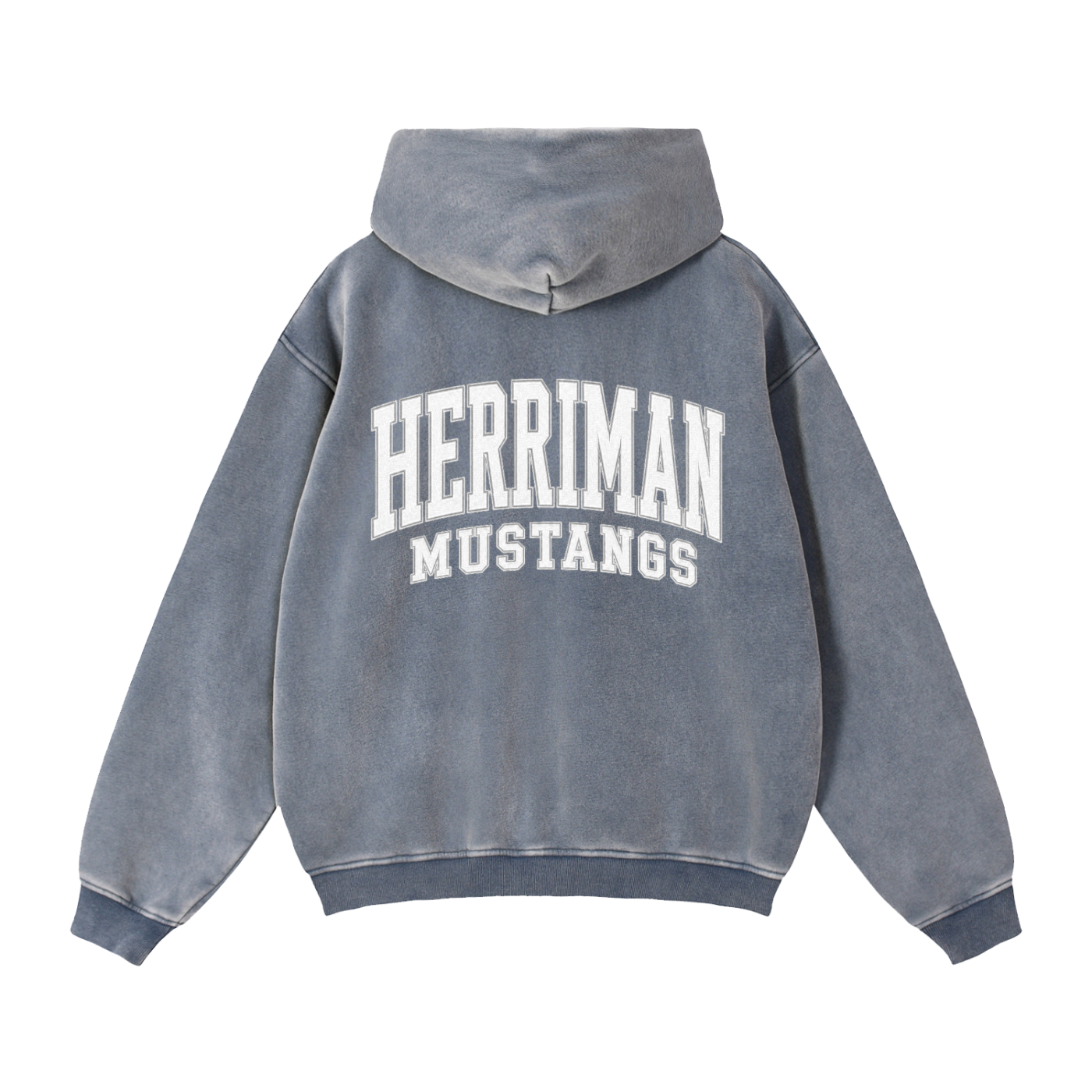 Zip Up Boxy Fleece Hoodie
