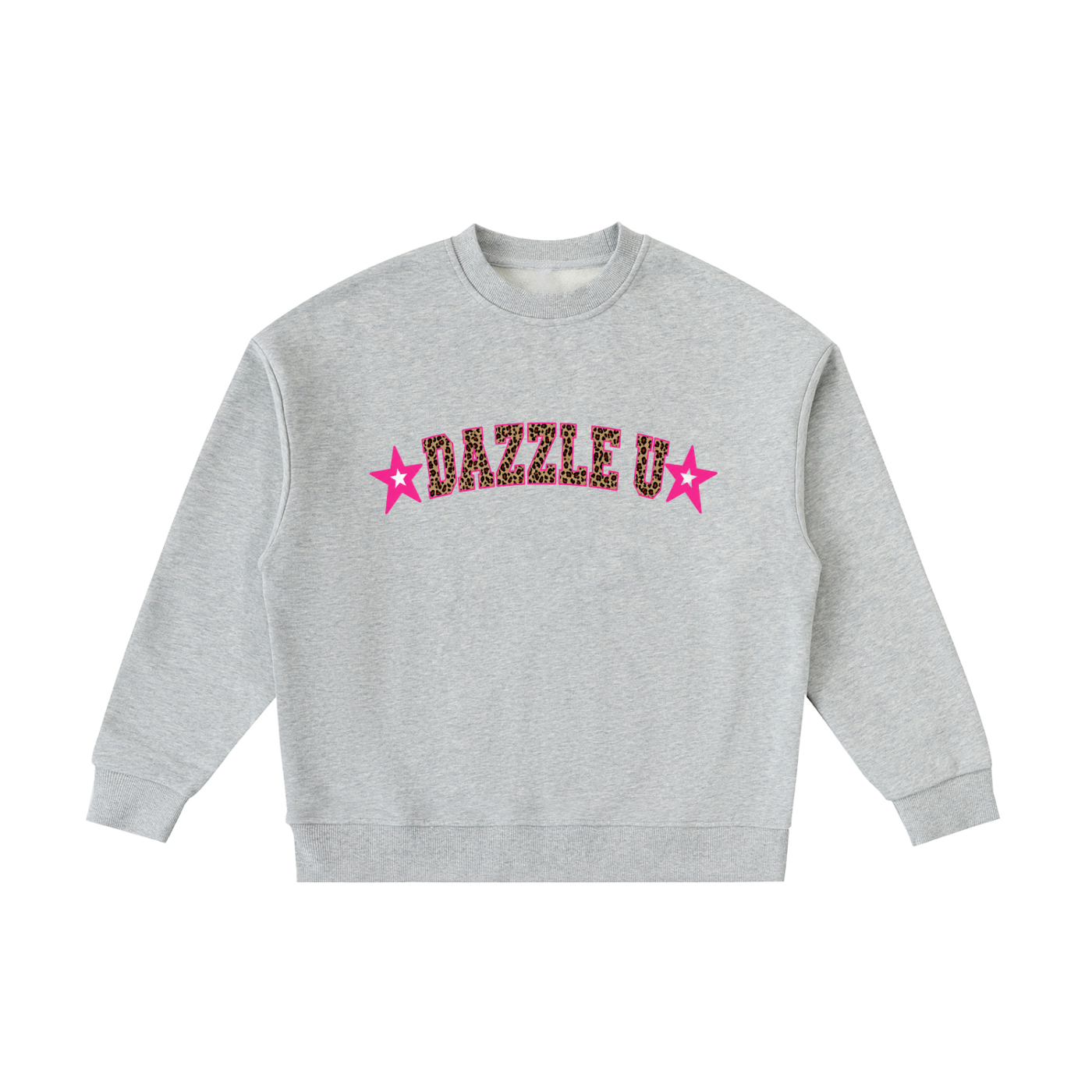 Youth Leopard Crewneck Sweatshirt