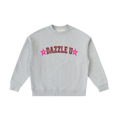 Youth Leopard Crewneck Sweatshirt