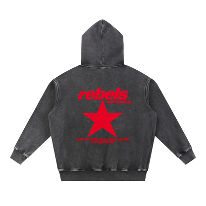 Big Star UNLV Snow Wash Fleece Oversize Hoodie