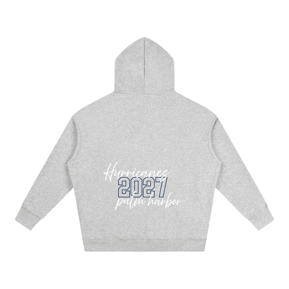 Cursive Front Palm Harbor Oversize Fleeced Hoodie