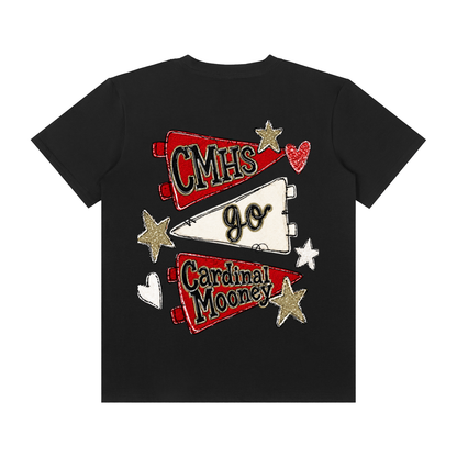 Lets Go CM Unisex Classic Crew Neck Cotton T-Shirt