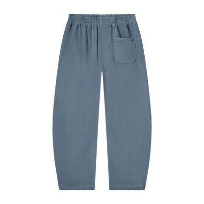 Hot Dogs Vintage Washed Barrel Leg Sweatpants