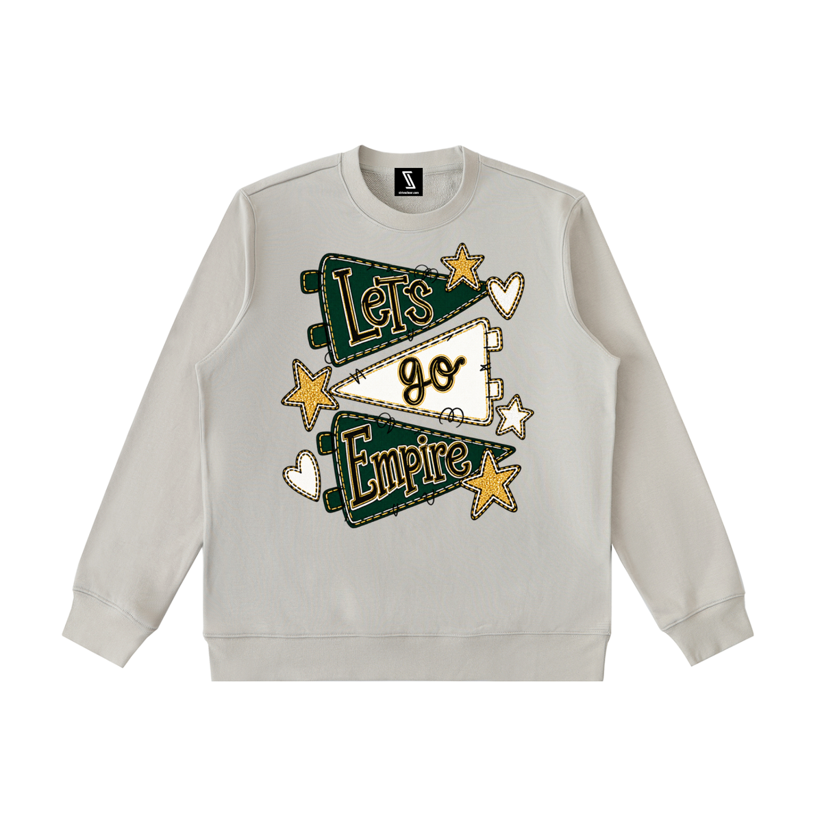 Lets Go Empire Essential Heavyweight Crewneck Sweatshirt