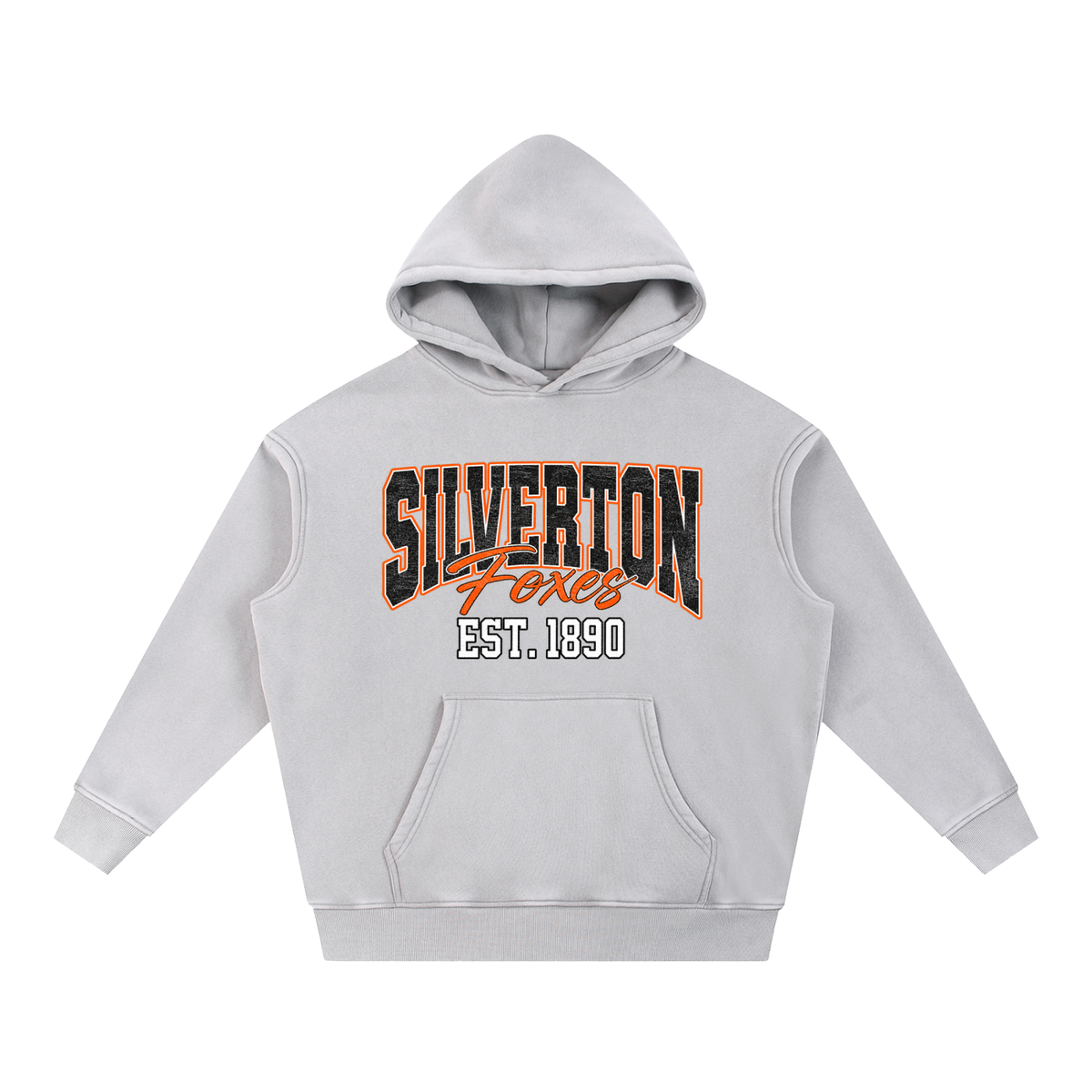 Snow Wash Fleece Oversize Hoodie