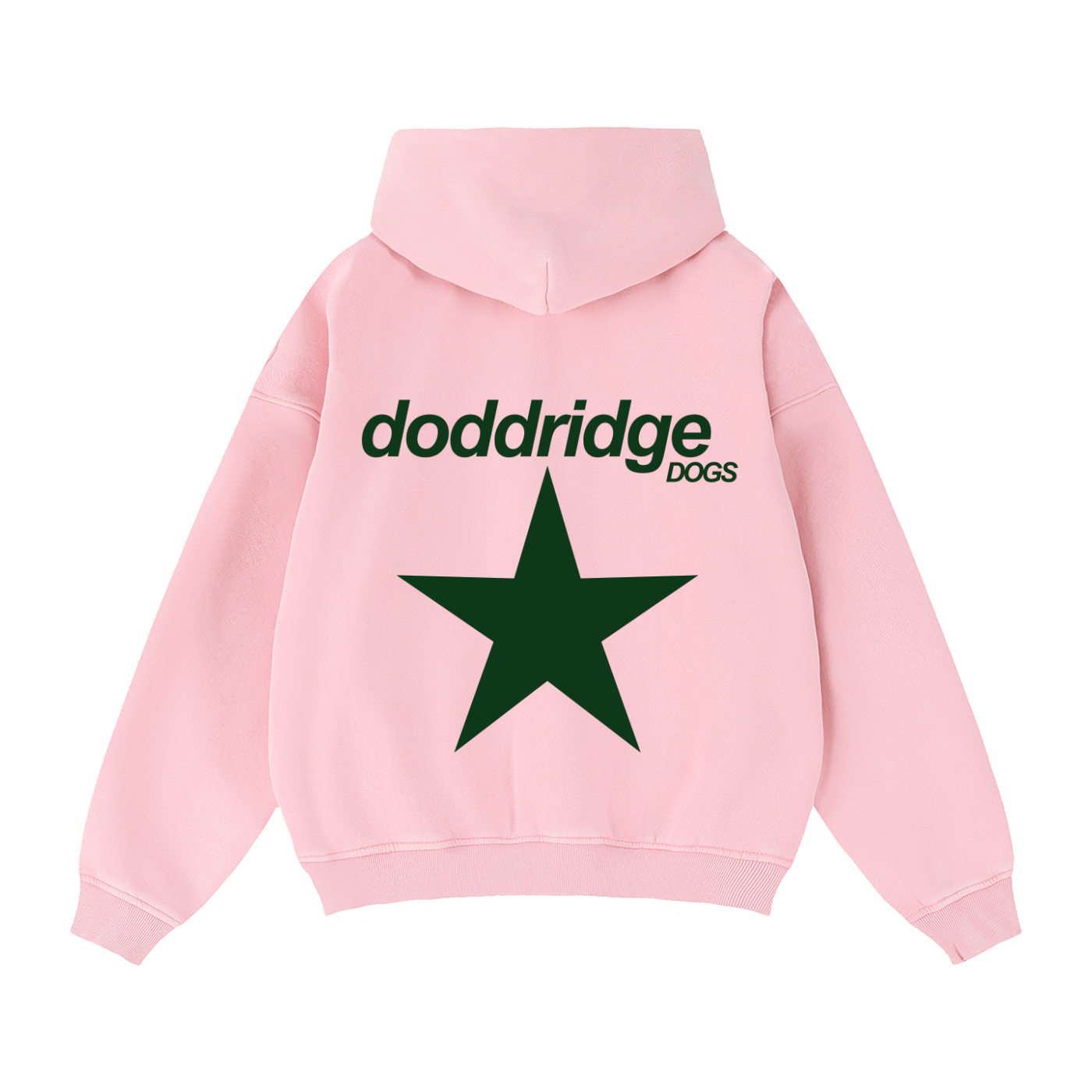 Zip-Through Boxy Fleece Hoodie