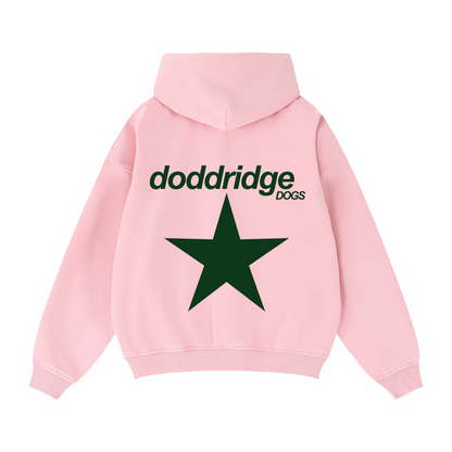 Zip-Through Boxy Fleece Hoodie