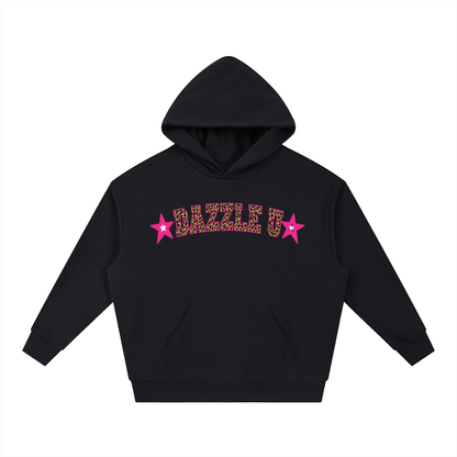 Leopard Heavyweight Drop-Shoulder Hoodie