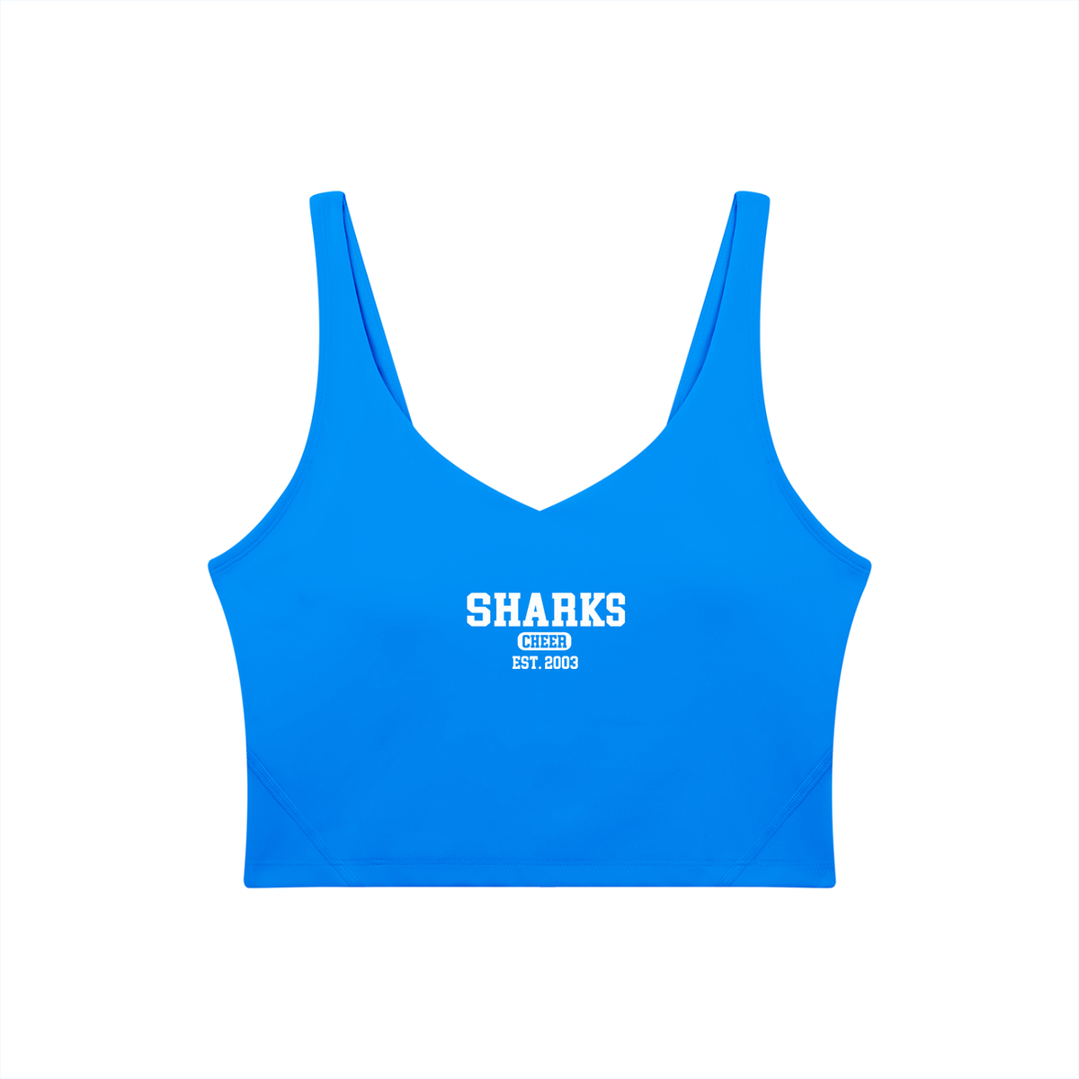 Old School Saint James Women's V-Neck Yoga Sports Bra