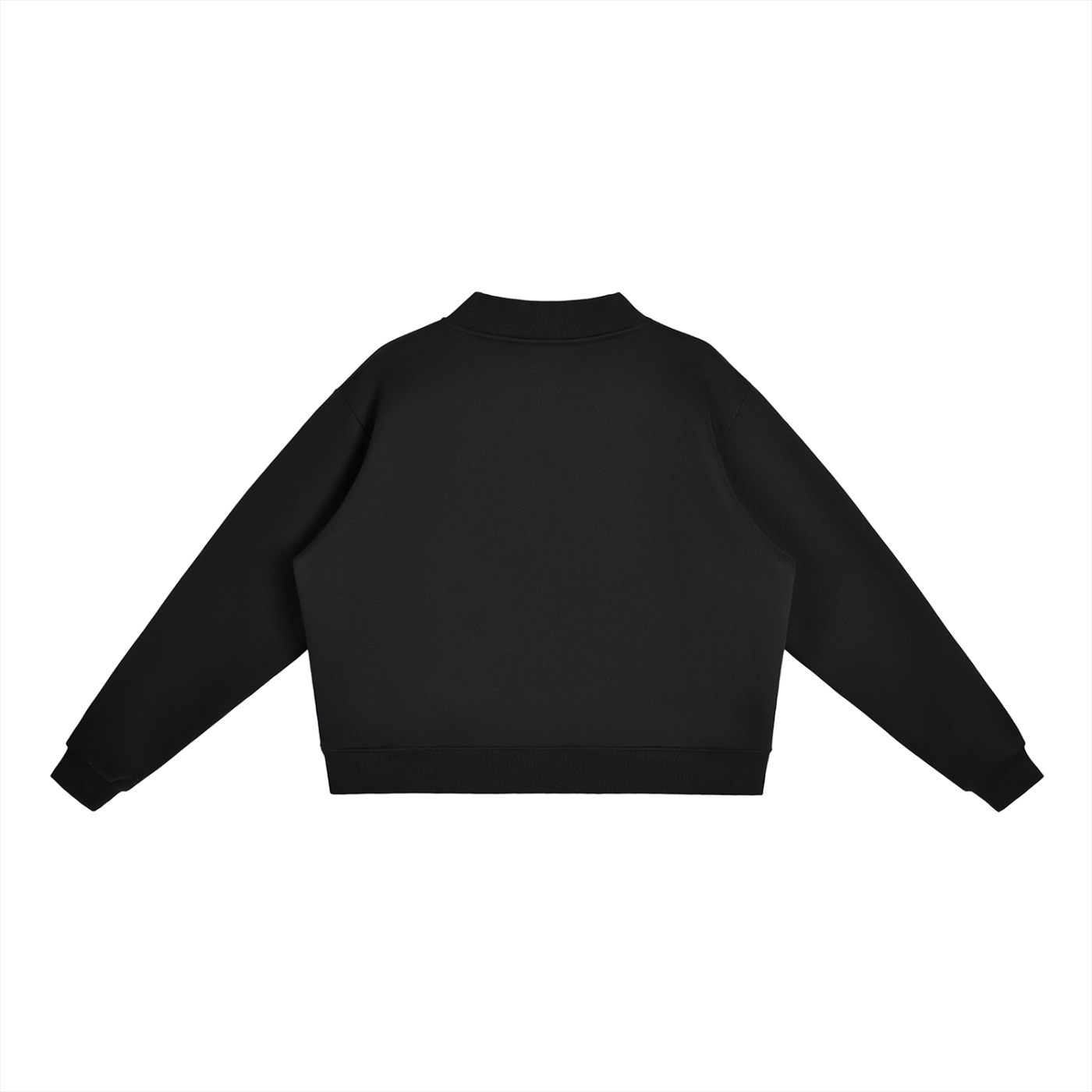 Mock-Neck Sweatshirt