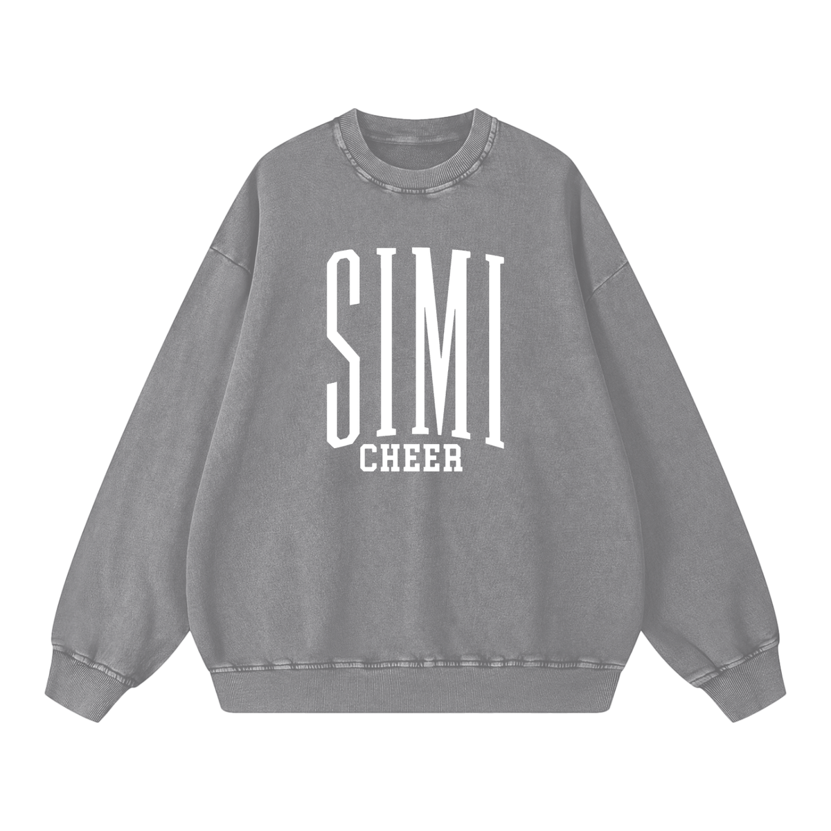 Basic 3 Simi Valley Snow Washed Oversized Sweatshirt