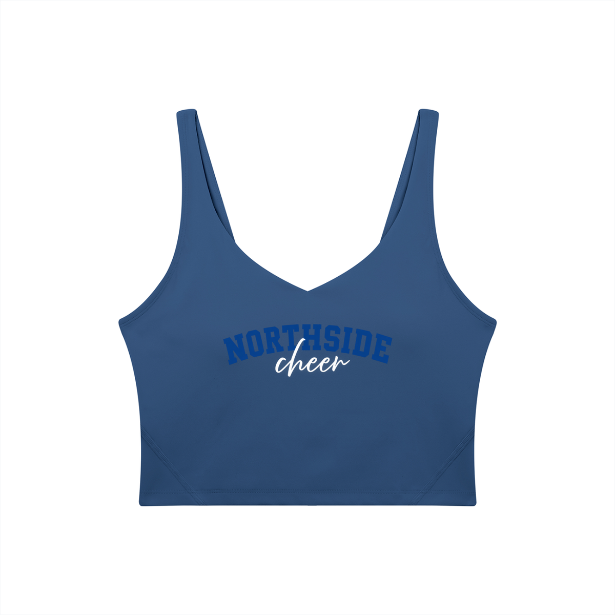 Cursive Northside Women's V-Neck Yoga Sports Bra