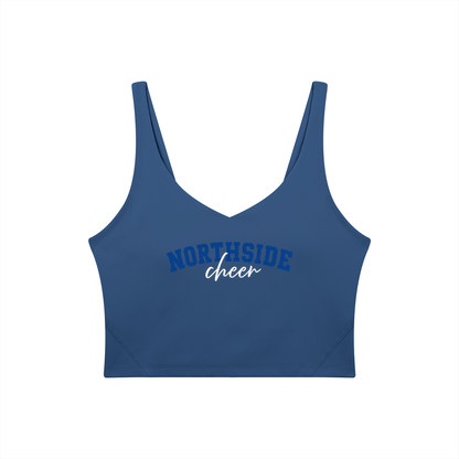 Cursive Northside Women's V-Neck Yoga Sports Bra