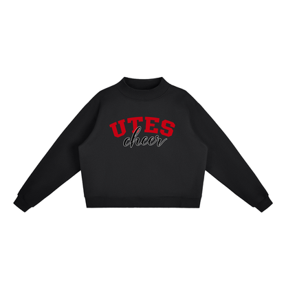 Classic Utes Essential Fleece Mock-Neck Crew Sweatshirt