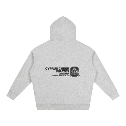 Vector Star Front Cyprus Oversize Fleeced Hoodie