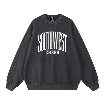 Snow Washed Oversized Sweatshirt