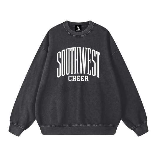 Snow Washed Oversized Sweatshirt