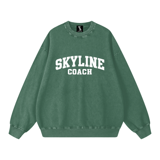 Snow Washed Oversized Sweatshirt