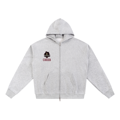 Year Bellflower Essential Fleece Zip-Through Hoodie