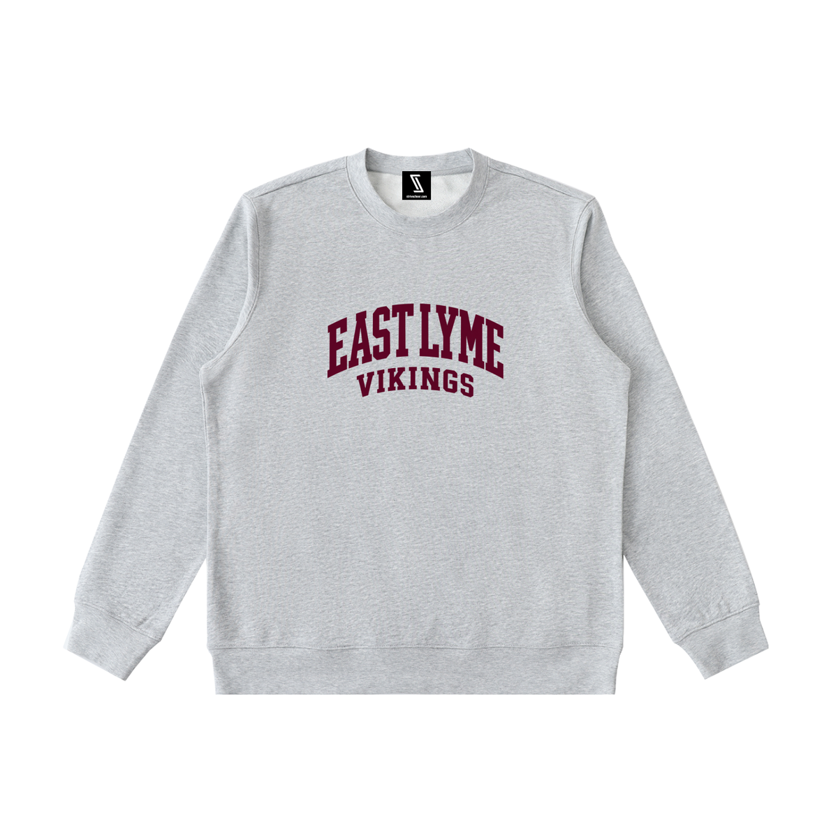 Basic 2 East Lyme Essential Heavyweight Crewneck Sweatshirt