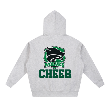 Simple Green River Essential Oversized Fleece Boxy Hoodie