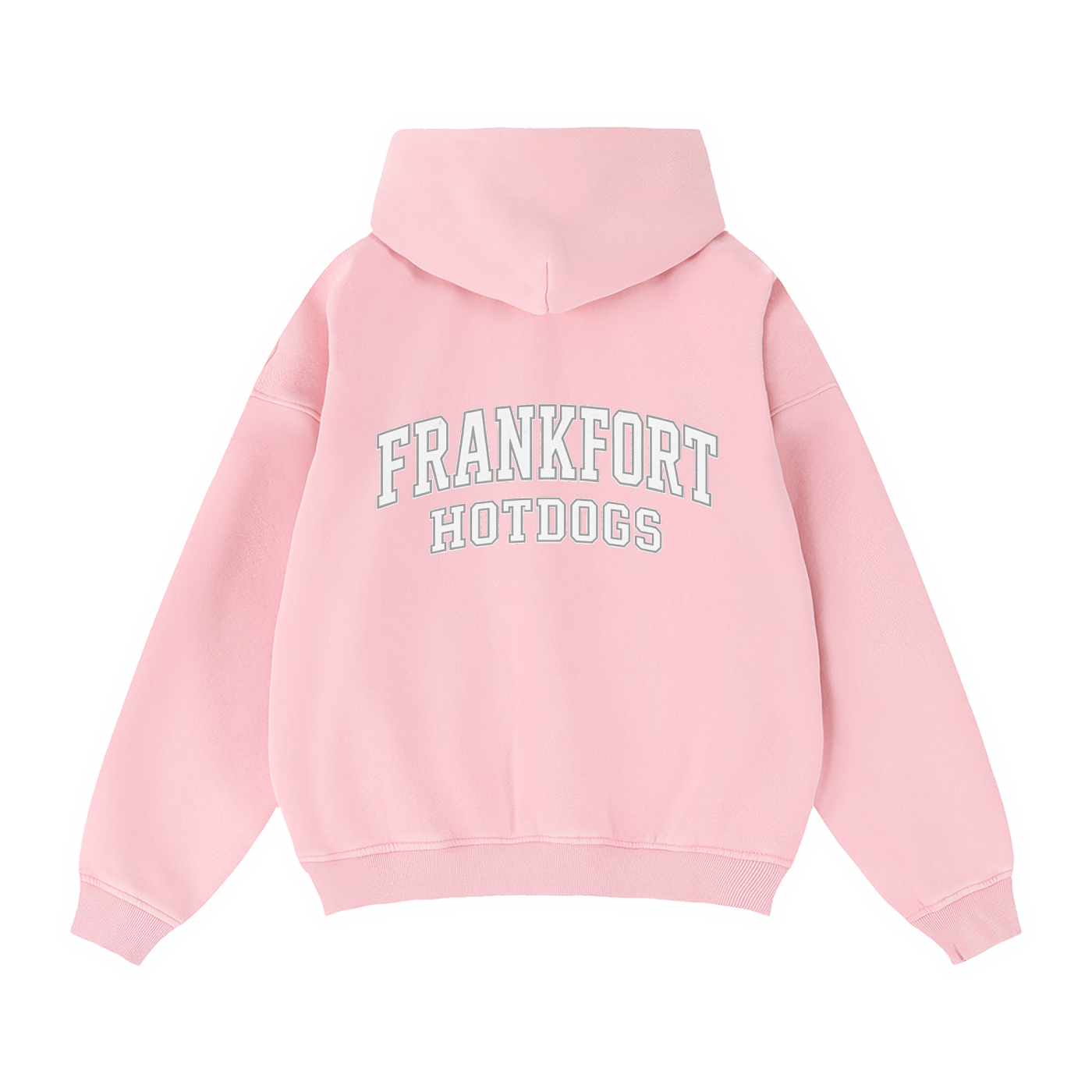 Zip-Through Boxy Fleece Hoodie