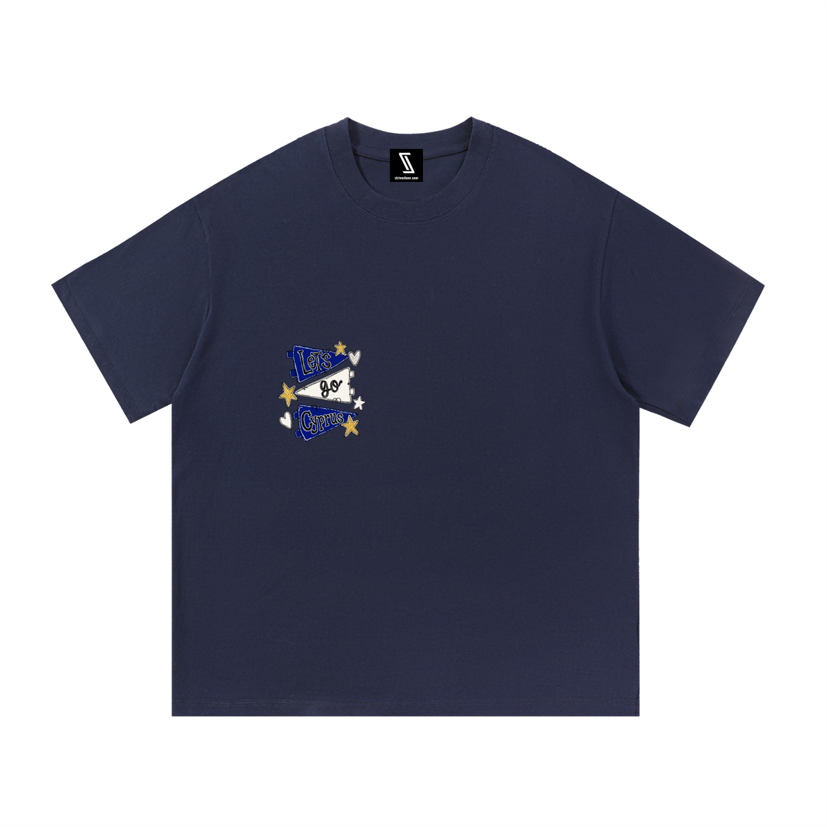 Lets Go Cyprus Essential Cotton T-Shirt