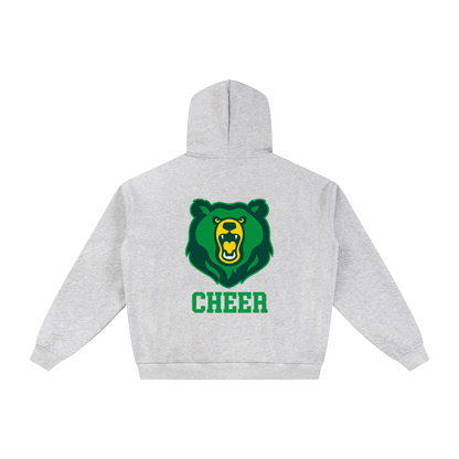 Simple Blanchet Essential Fleece Zip-Through Hoodie