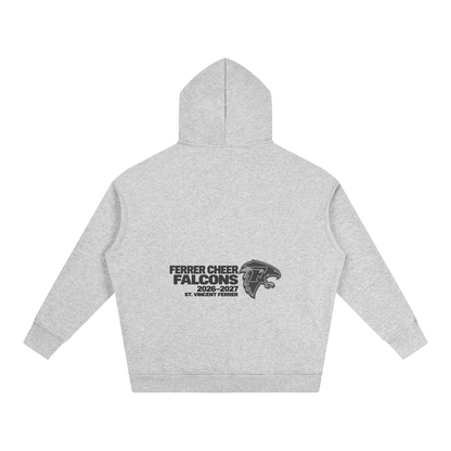 Vector Star Front St Vincent Ferrer Oversize Fleeced Hoodie