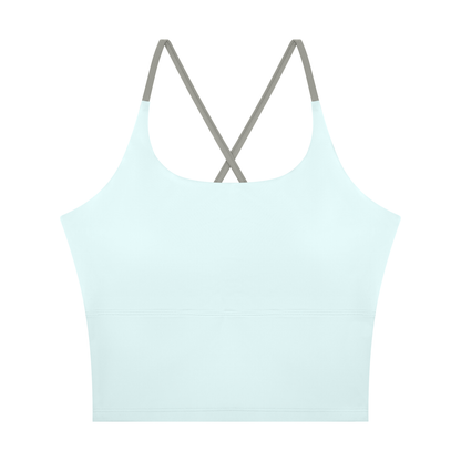 Strive Colorblock Crop Tank