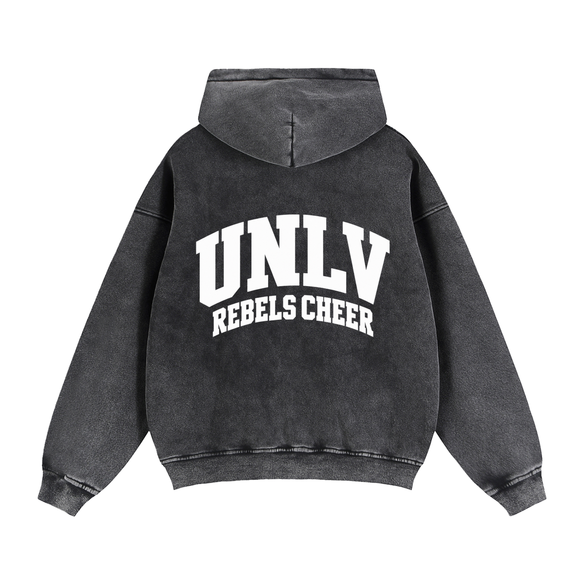 Zip-Through Boxy Fleece Hoodie