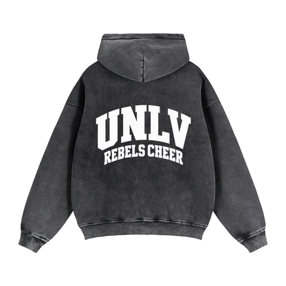 Zip-Through Boxy Fleece Hoodie
