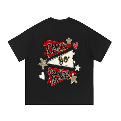 Lets Go Cardinal Mooney Essential Cotton T-Shirt