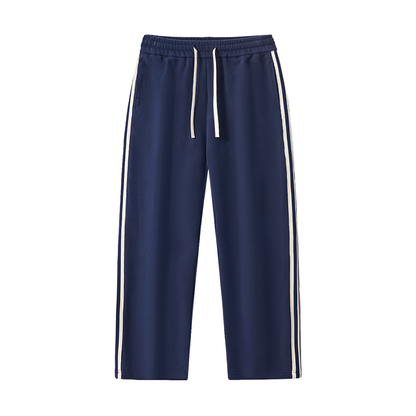Old School Contrast Piping Warmup Pants