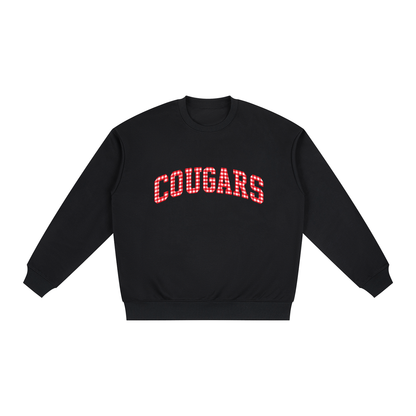 Oversized Drop Shoulder Crewneck Sweatshirt